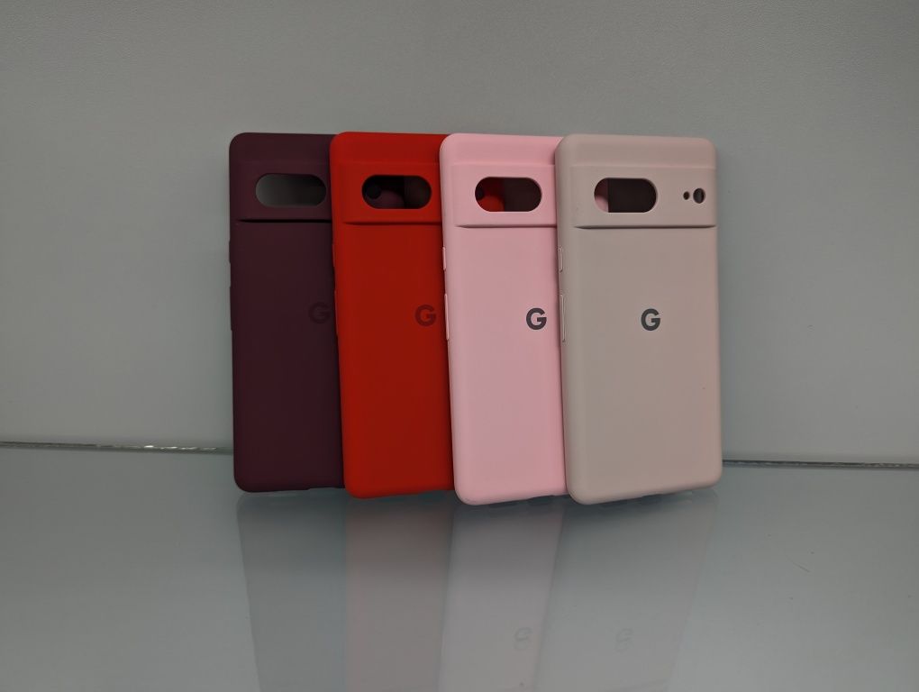 Google Pixel 7 Противоударный чехол з логотипом софт тач Чохол