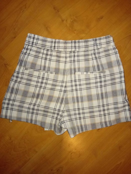 Saia/calção Xadrez e Cinzento