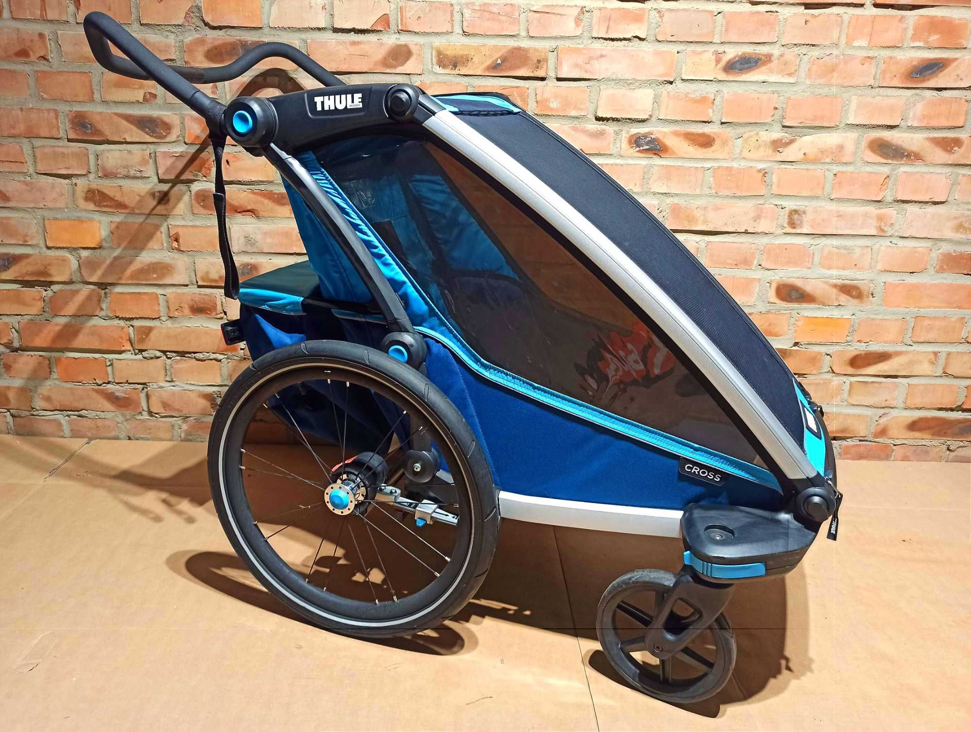 THULE Cross 1 przyczepka rowerowa dla dzieci SUPER STAN