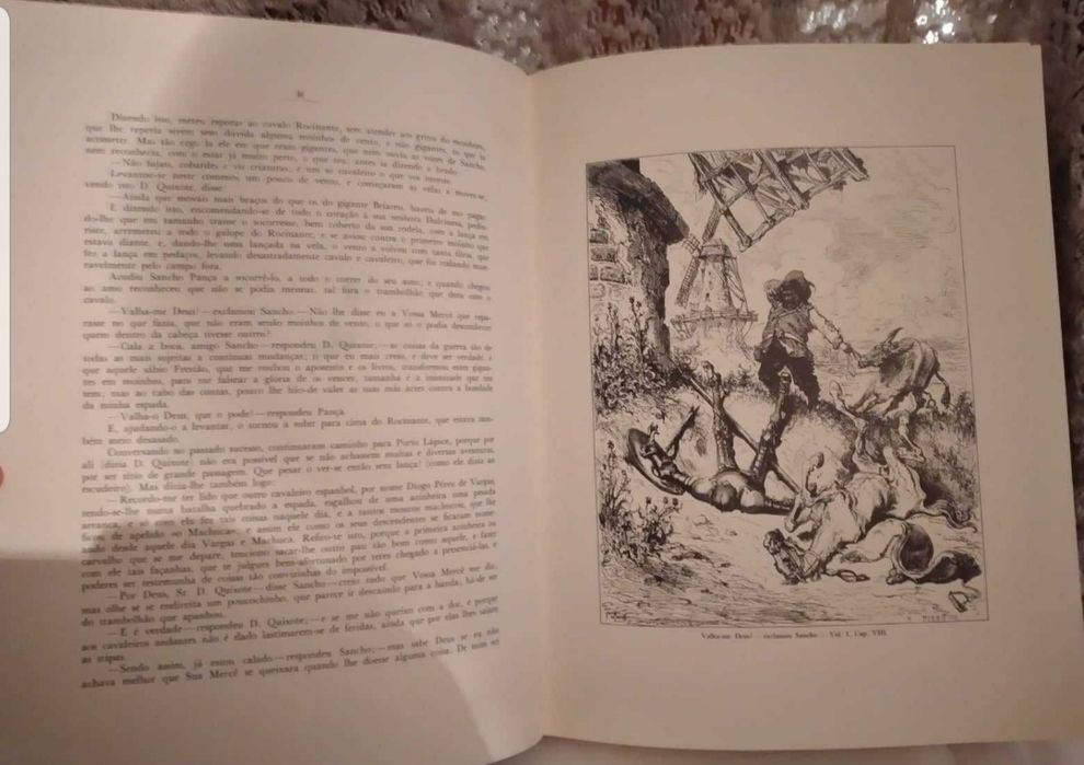 Dom Quixote de La Mancha - Cervantes - 2 livros novos da Lello