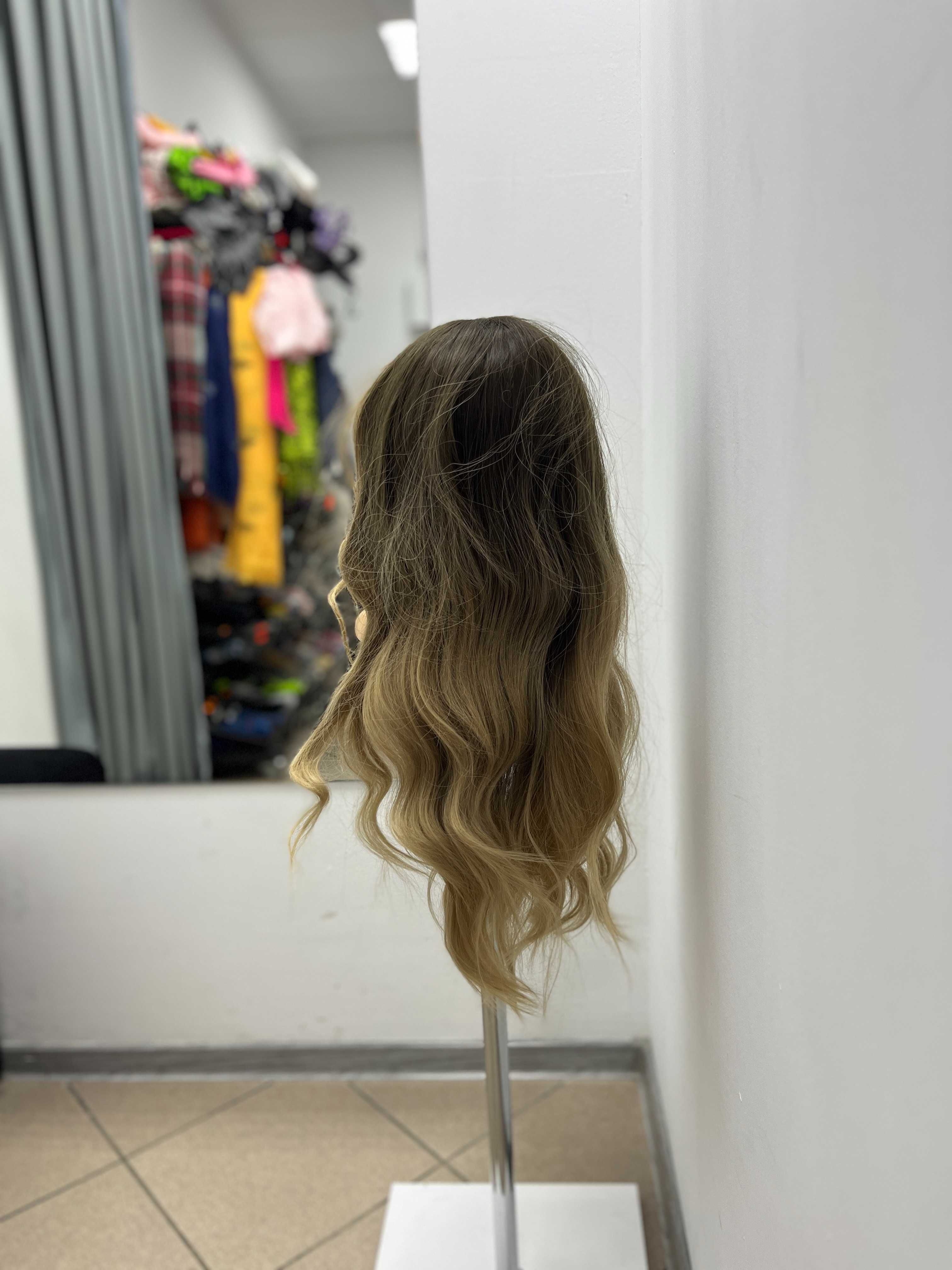 Damska peruka długie włosy satynowe