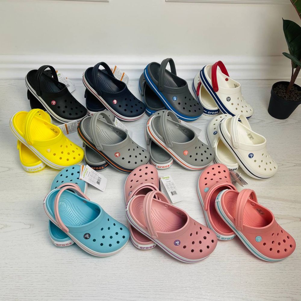 Мужские женские Кроксы крокбенд Crocs Crocband большой выбор сабо!