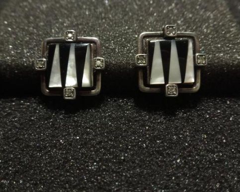 Сережки Jenavi з перламутром, біжутерія