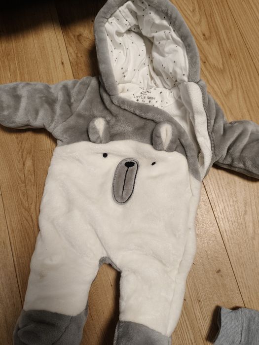 Kombinezon zimowy dziecięcy dla chłopca lub dziewczynki roz 0/3