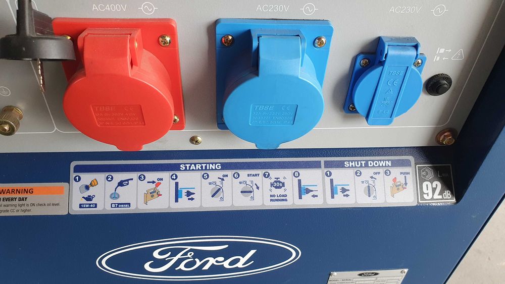 Дизельний генератор Ford FDT-9200SE