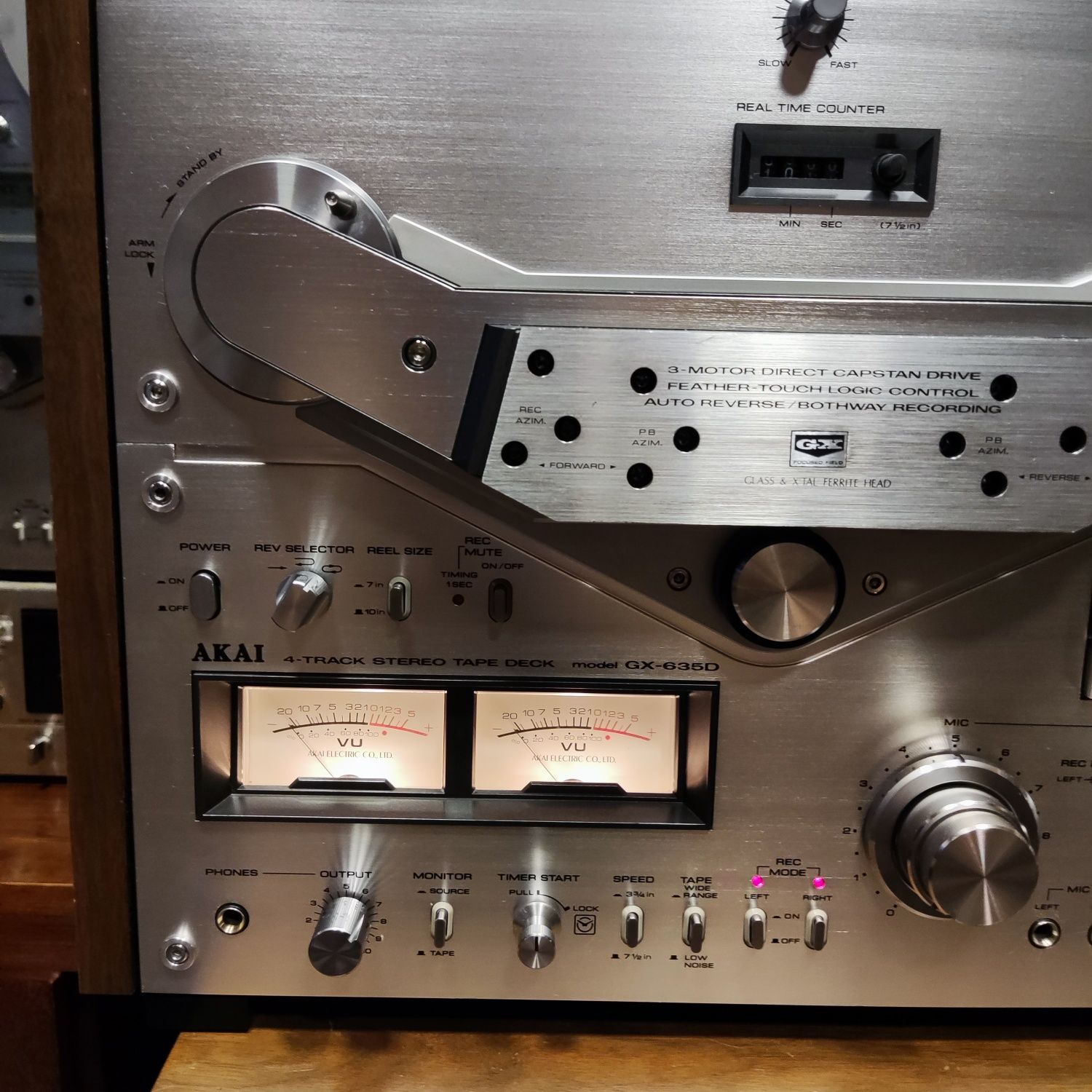 Magnetofon szpulowy Akai GX-635D