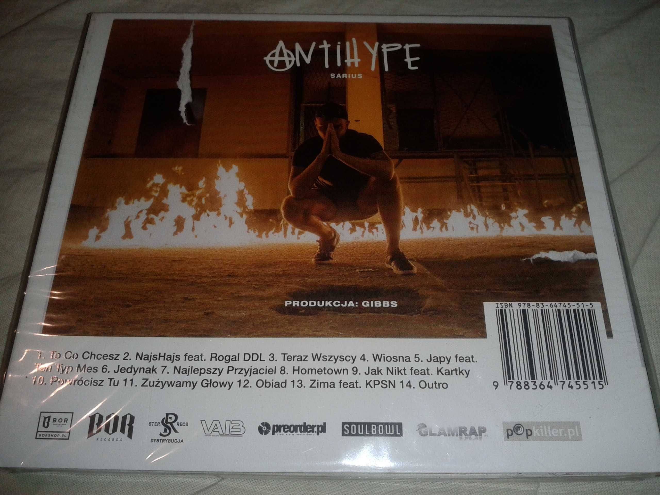 [Hip-Hop] Sarius - Antihype [Nowa Zafoliowana]