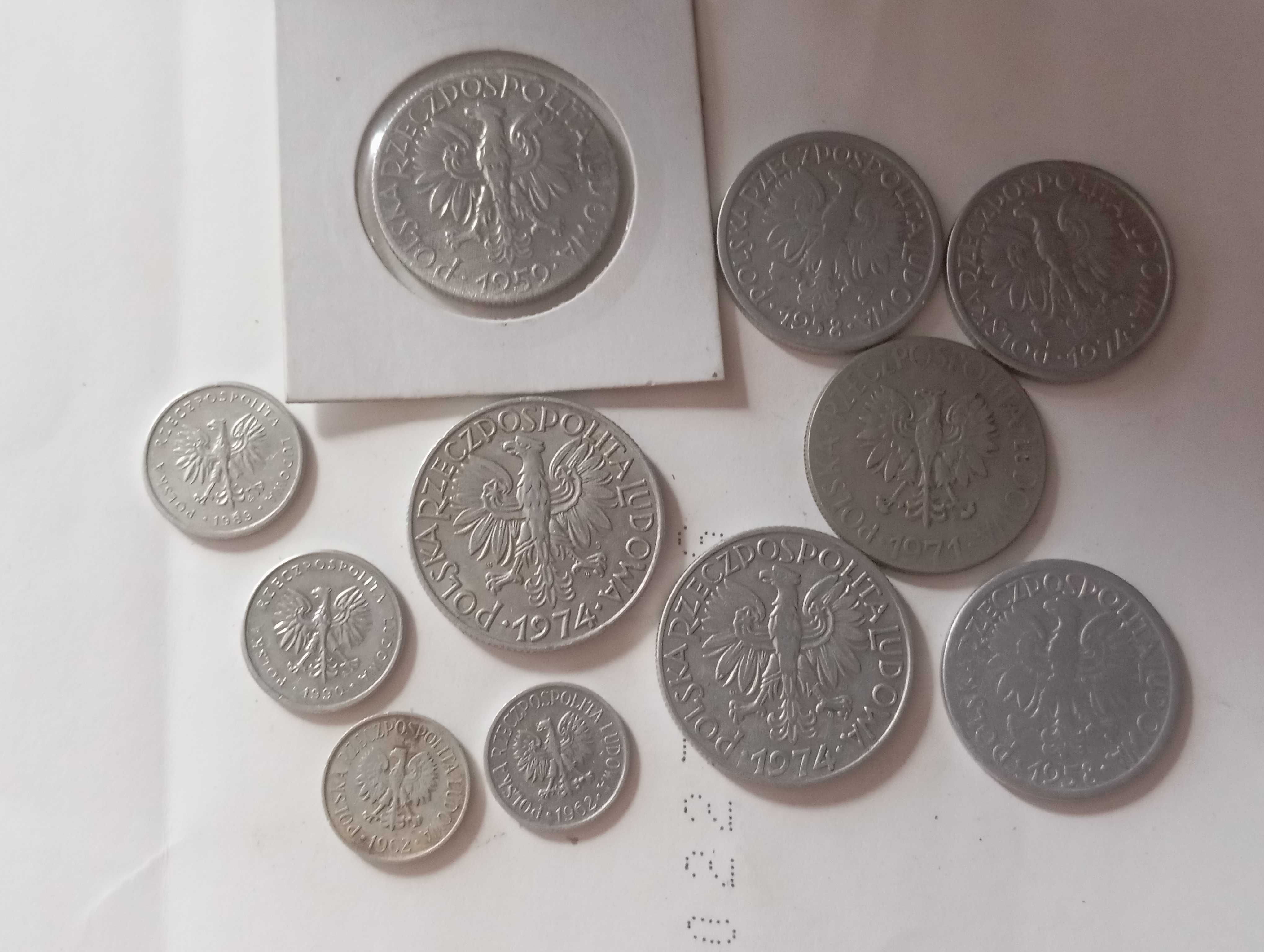 porządki domowe monety prl