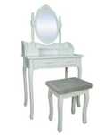 Toaletka z lustrem CLASSIC + taboret !