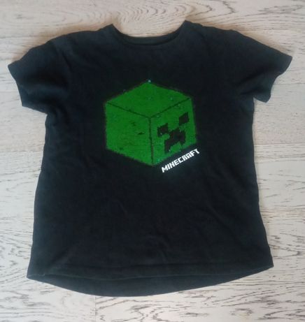 Koszulka dla chłopca Minecraft rozmiar 134/140