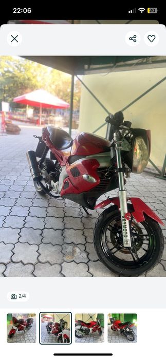 Продам децкий спорт байк 50 кубов