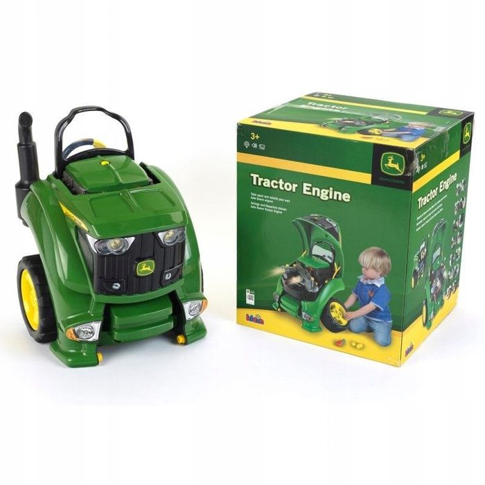 Traktor Dla Dzieci Klein 3916 Z Narzędziami Skręcany Silnik Prezent