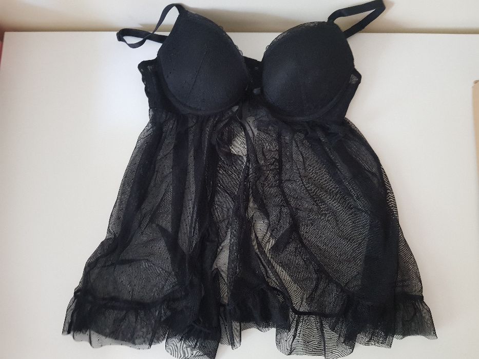 H&M koszulka baby doll 75B 38