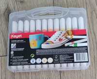 Markery akrylowe 24 kolory Kayet nowe