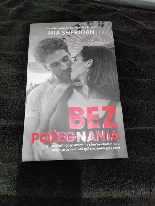 Książka "Bez pożegnania" Mia Sheridan