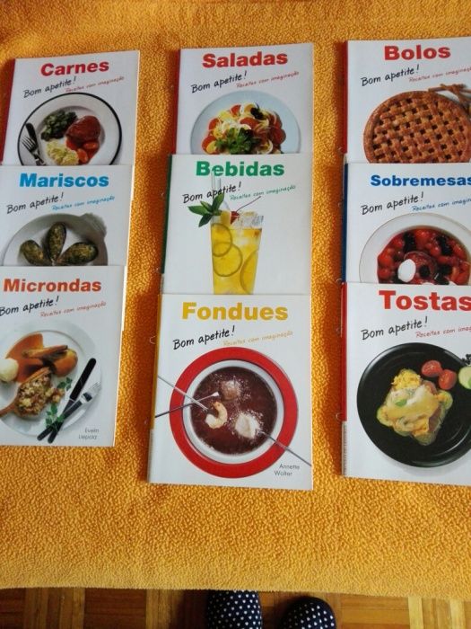 Livros receitas de culinária