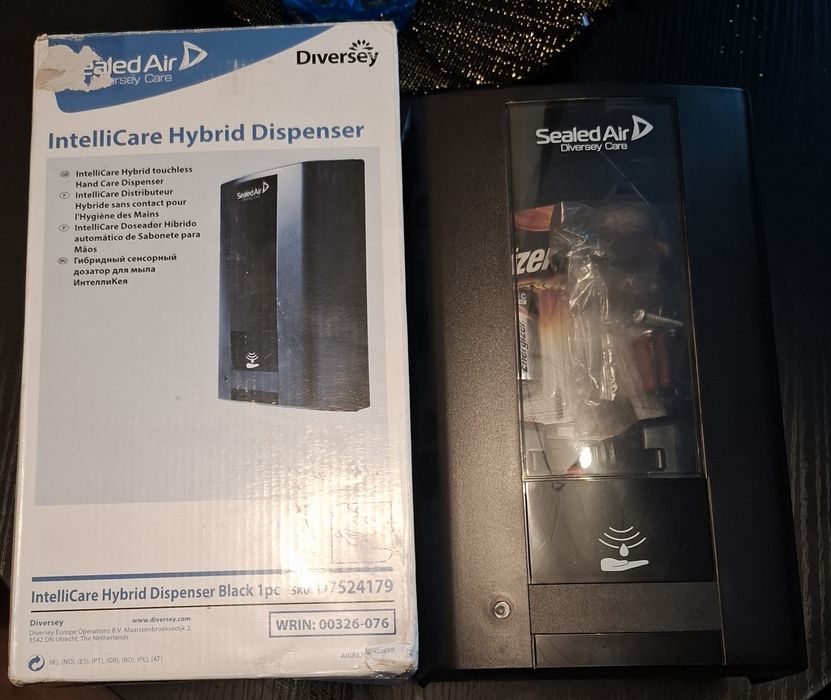 Bezdotykowy Dozownik Diversey Intellcare Hybrydowy Czarny 1,3L