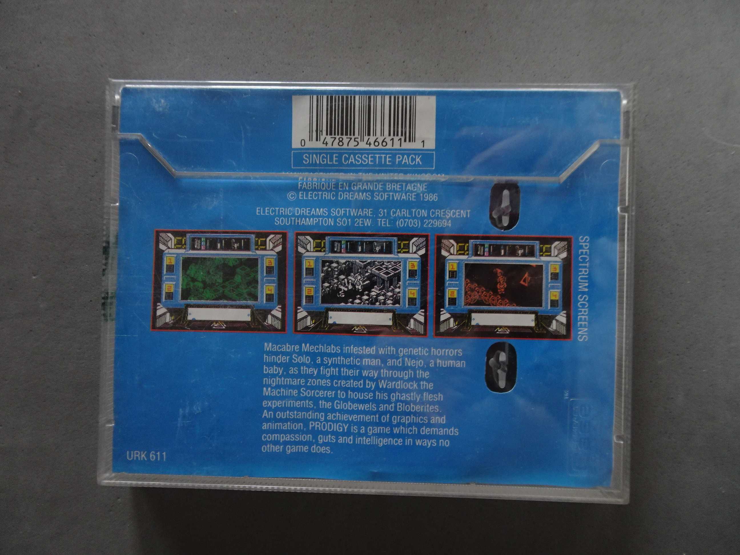 Jogo Spectrum - Prodigy- Electrid Dreams