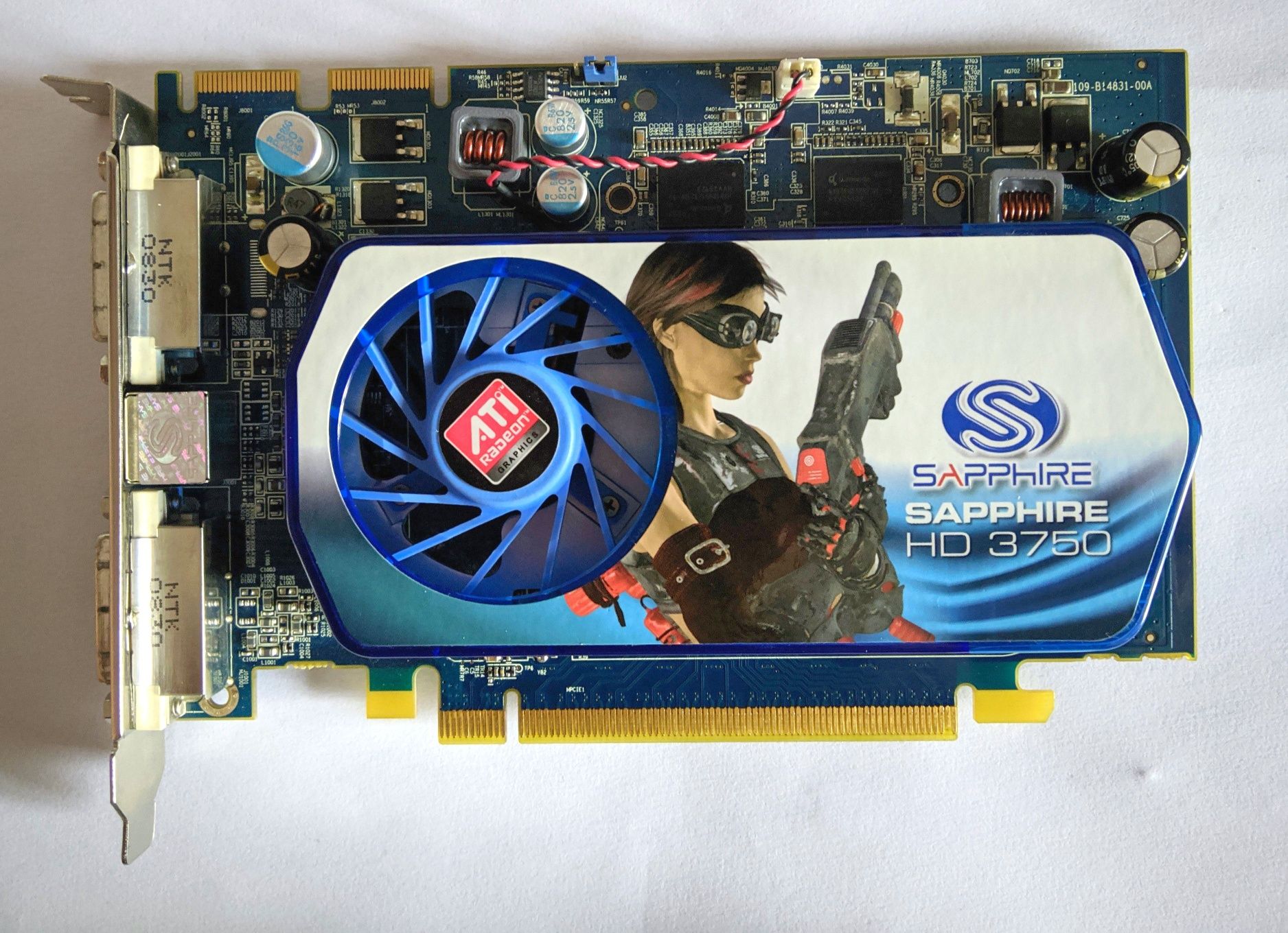 Відеокарта Sapphire Radeon HD 3750 512MB GDDR3 PCI-E