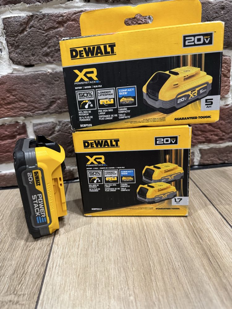 Аккумулятор Dewalt powerstack  5 Ah  (2023)