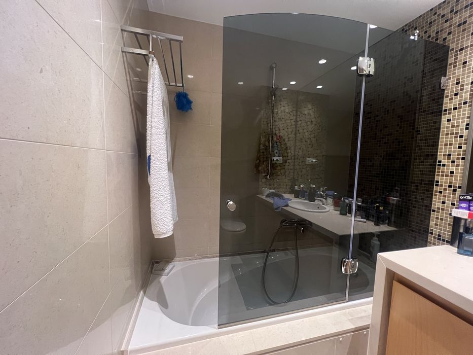 Divisoria de banho vidro profiltek