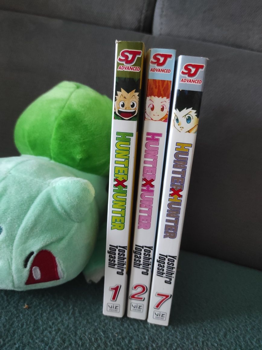 Hunter x Hunter 1-3 po angielsku manga