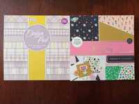 8. scrapbooking 15x15 kartki zeszyt do wycinania