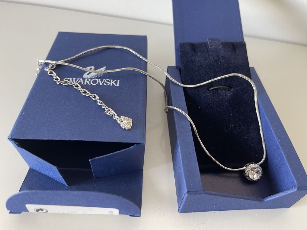 Fio de prata da swarovski com brilhante