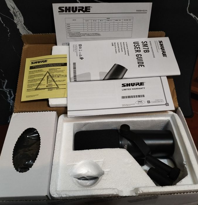 Microfone Shure SM7B