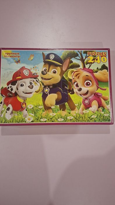 Пазлы щенячий патруль