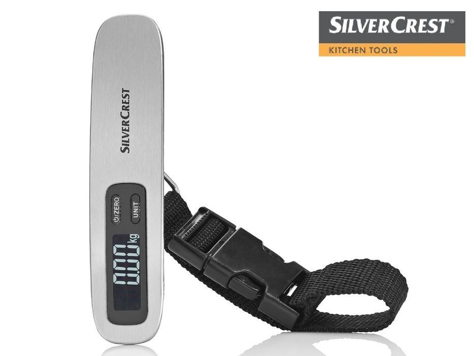 Весы ручные SilverCrest ГЕРМАНИЯ электронные до 50 кг кантер вага ваги