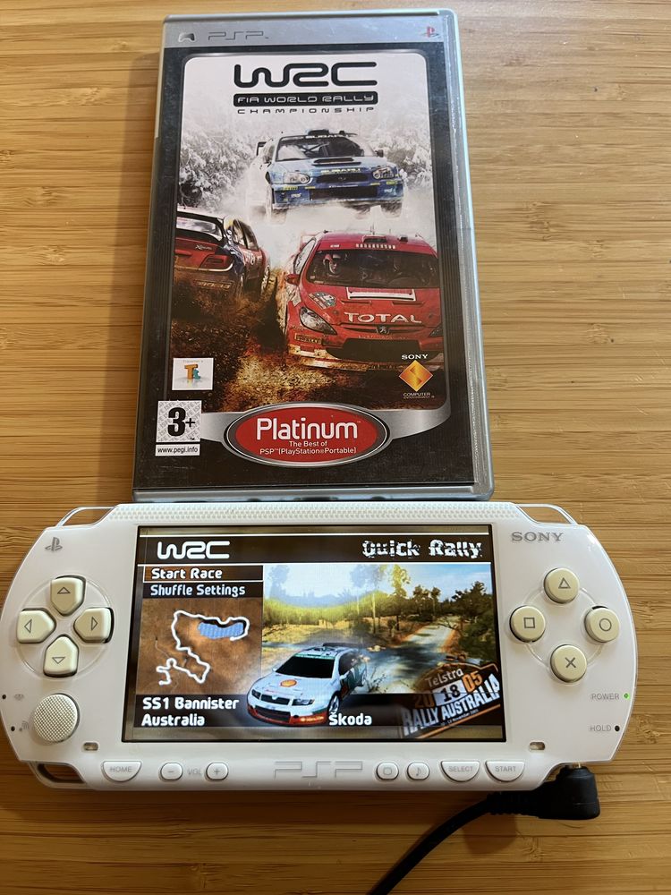PSP 1004 Original Branca com Manual e Jogos