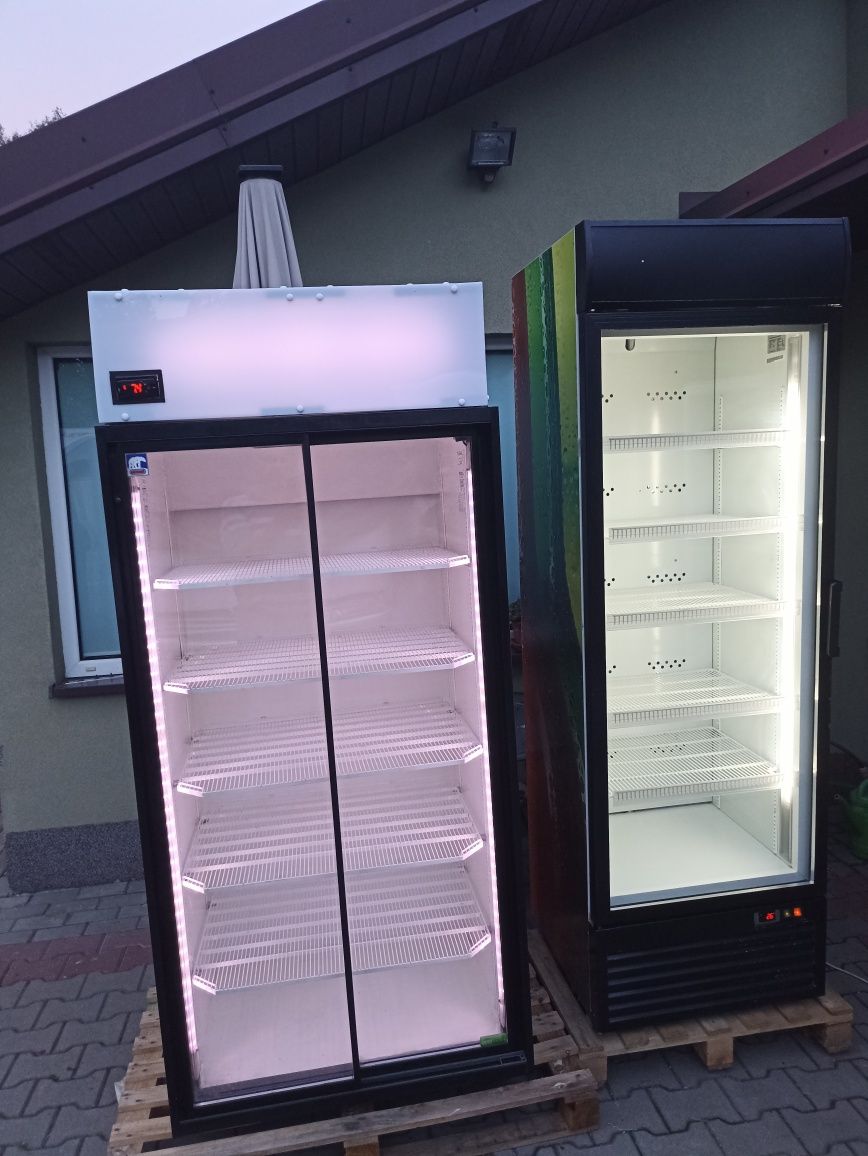 Szafa chłodnicza witryna przeszklona