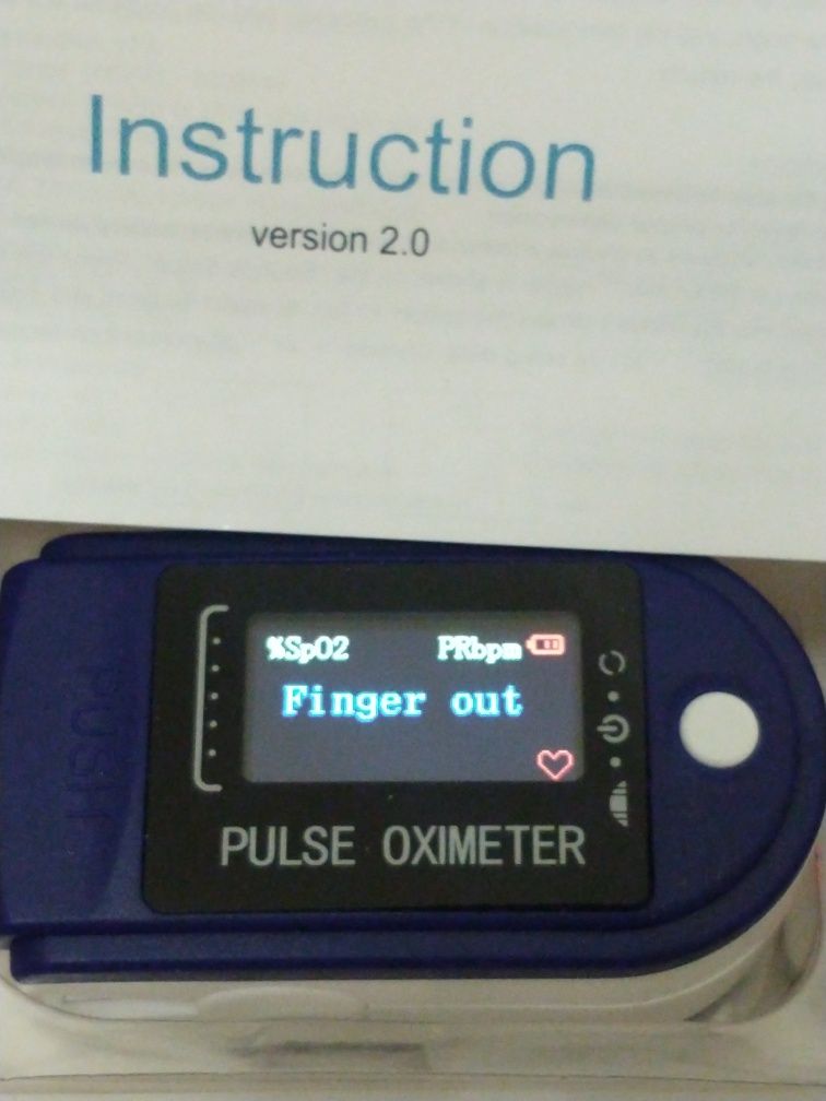 Оксиметр Oximeter пульс