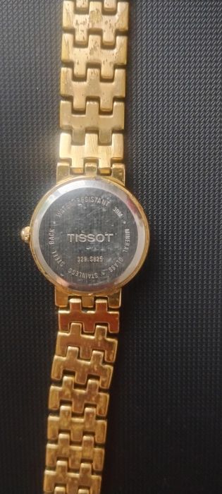 Zegarek pozłacany, Tissot damski