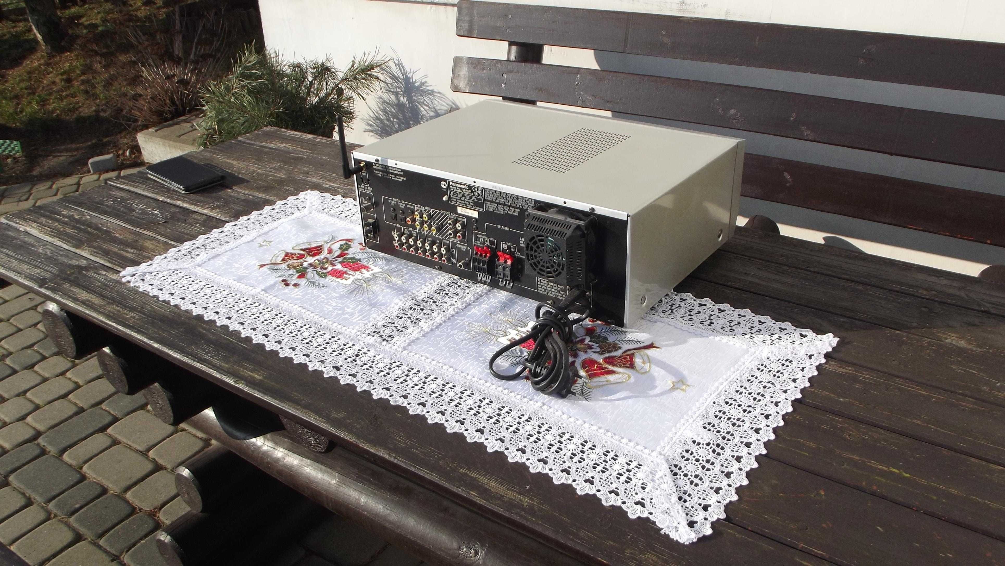 Radio wzmacniacz amplituner Panasonic SA-HE75  Bluetooth oryg pilot