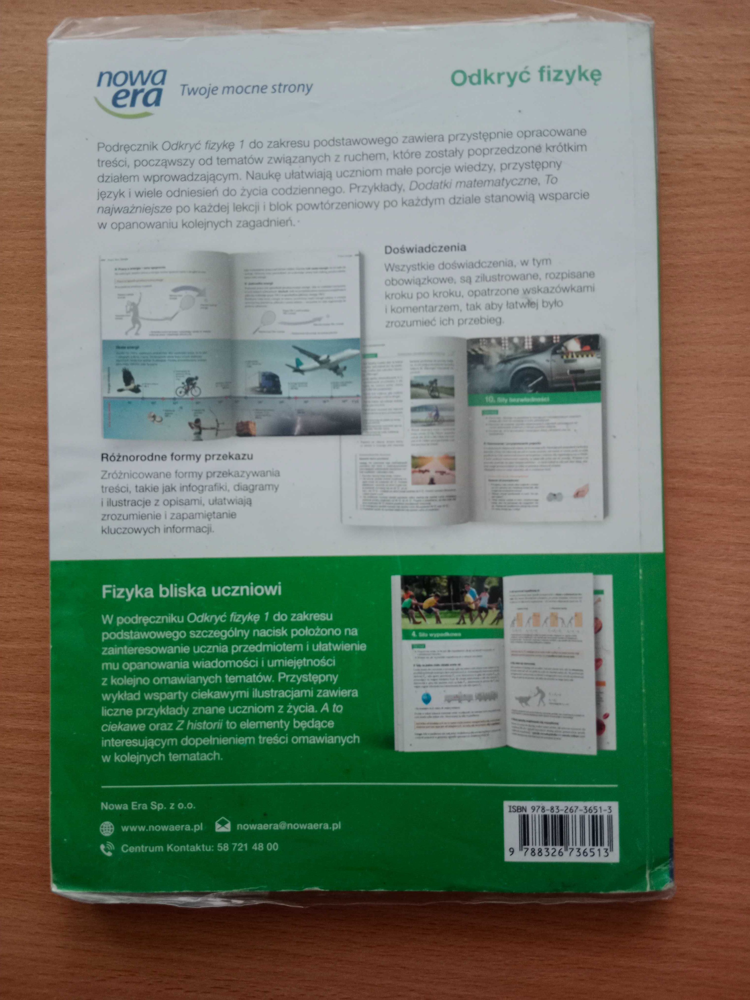 Odkryć fizykę 1 liceum i technikum