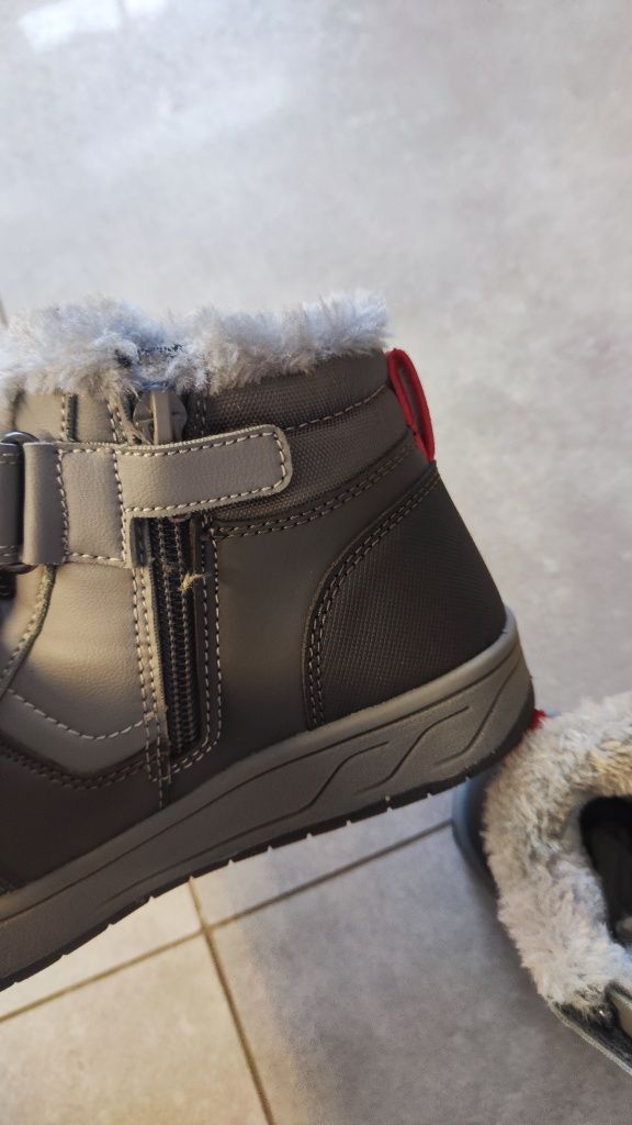 Nowe buty ocieplane zimowe Nasa 32 trzewiki chłopiece Cool Club