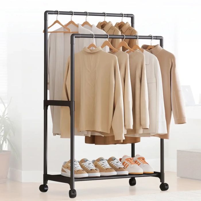 Подвійна стійка-вішак