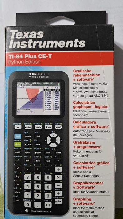 Calculadora Texas Instruments TI-84 Plus CE-T Python Edition
