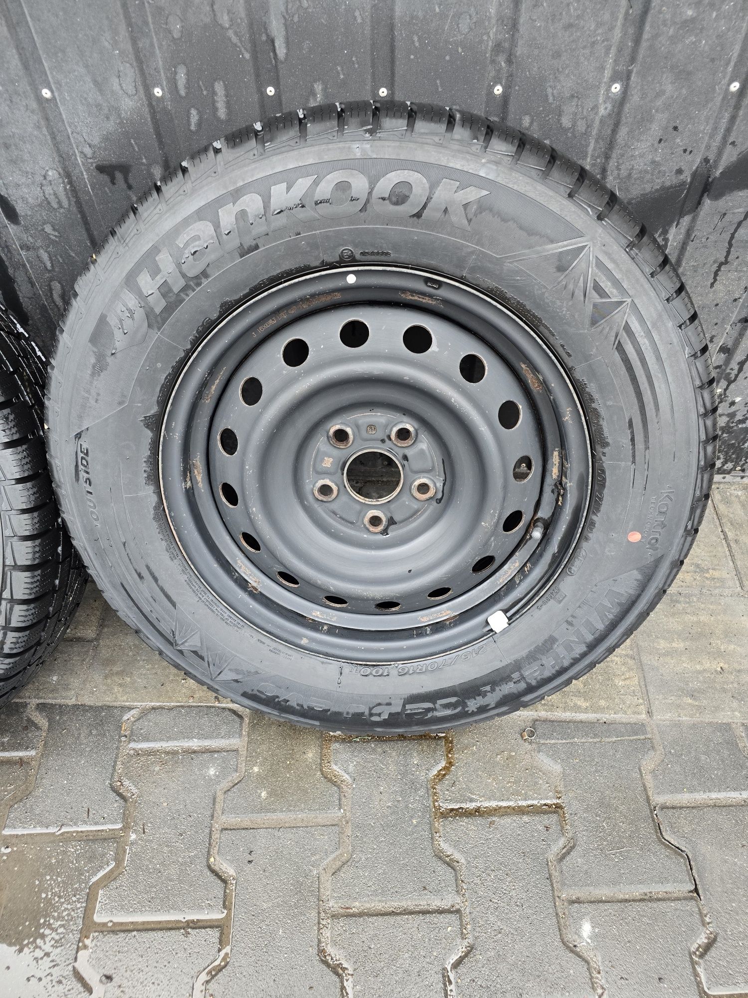 Felgi Opony zimowe Hankook Outlander C-Crosser Peugeot 4007