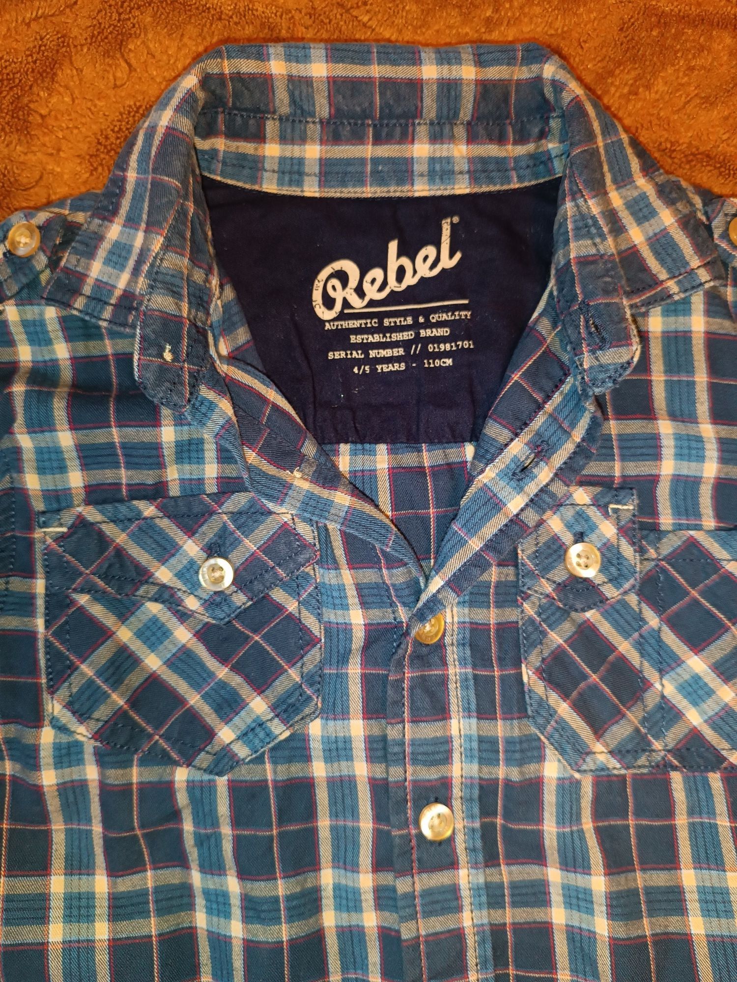 Koszula Rebel dla chłopca 110