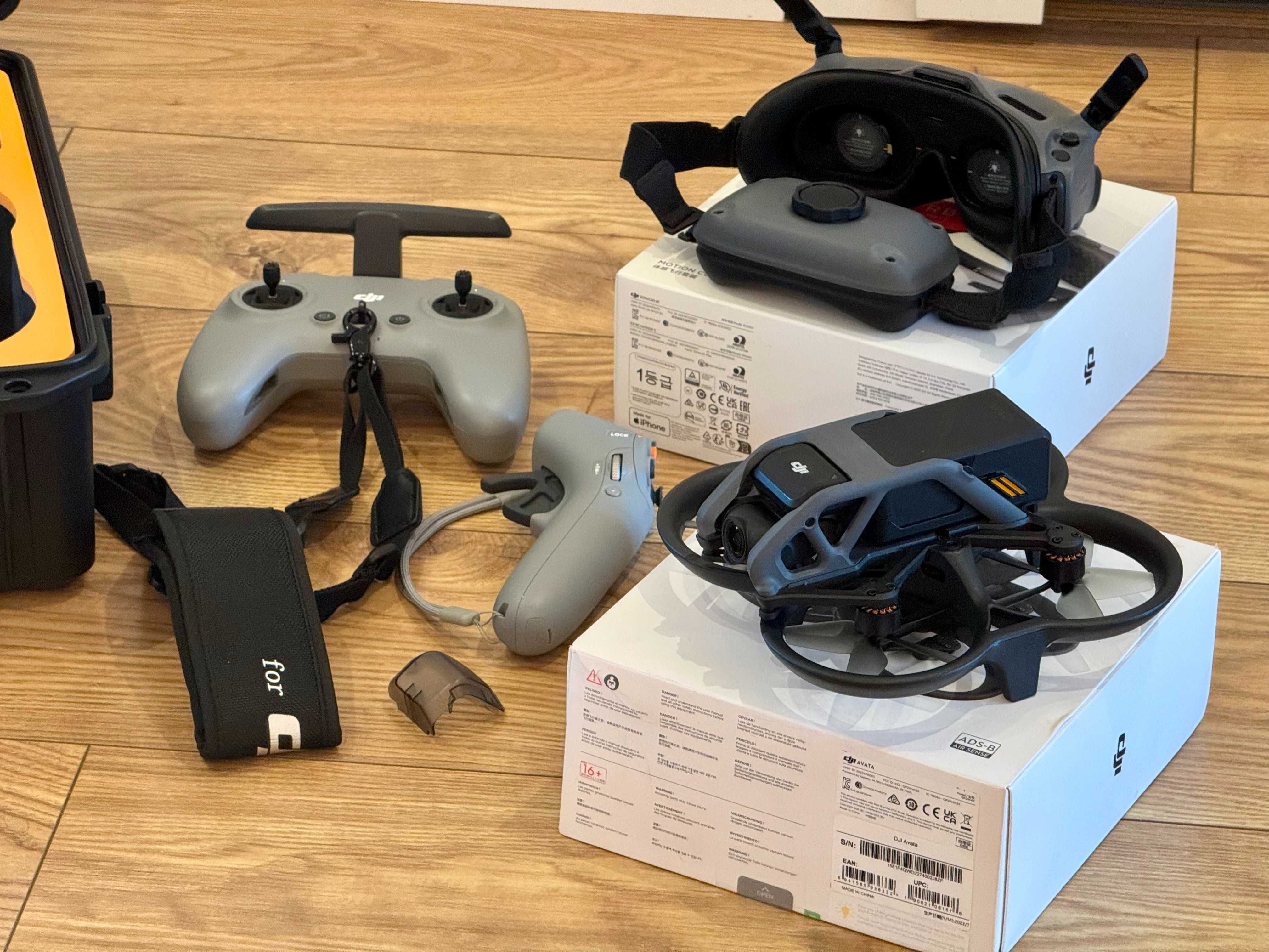 Dron DJI Avata DJI RC Motion 2 Goggle Integra zestaw Fly More Combo