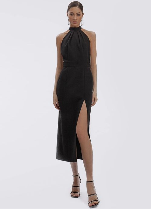 Довге вечірнє плаття сукня з розрізом на нозі