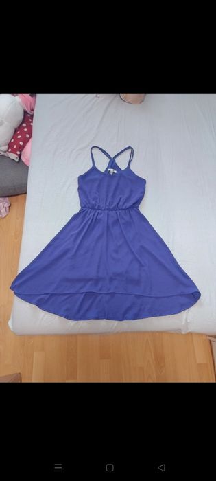 Sukienka fioletowa s