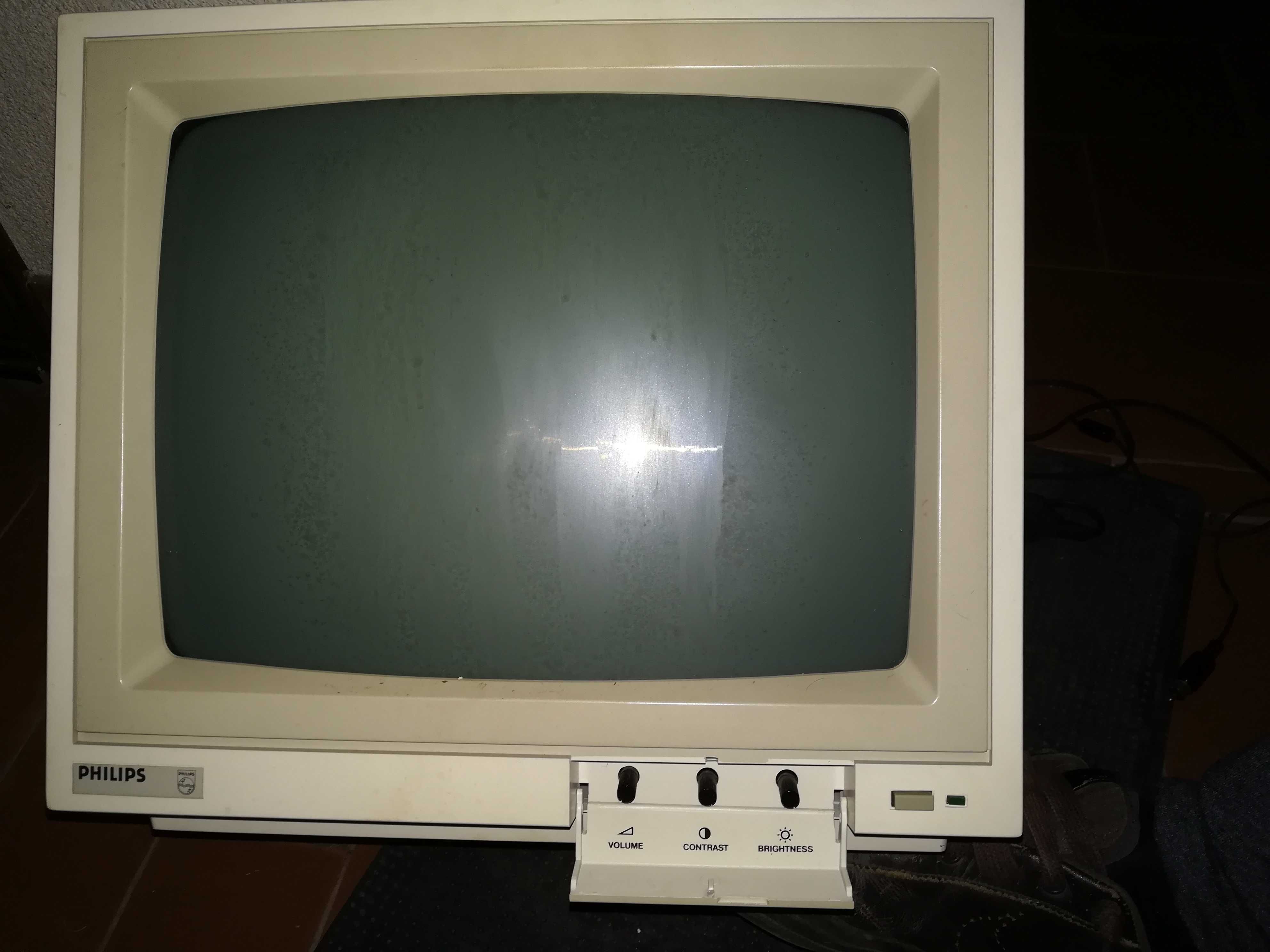 Monitor CRT Philips Computer Monitor 80 – antigo vintage