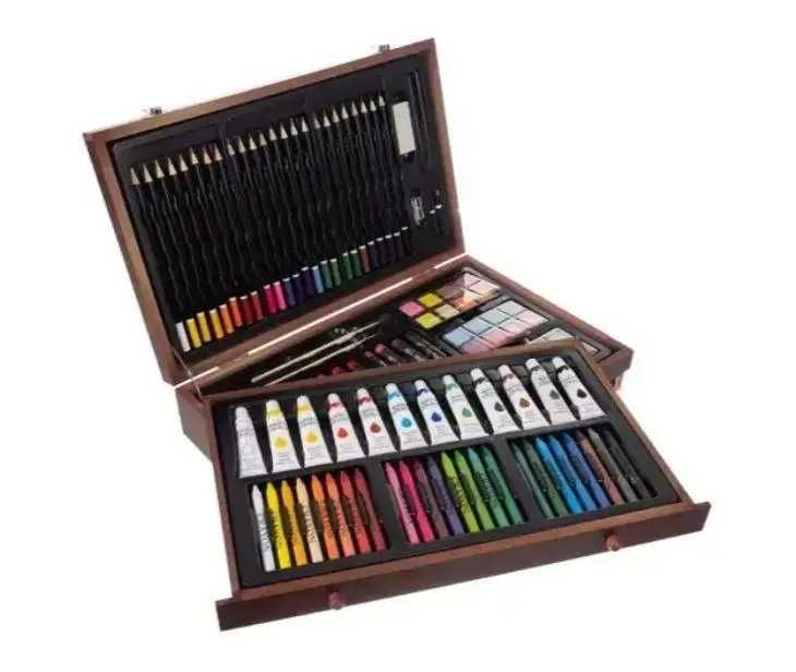Набір для малювання у валізі 130 елементів Maaleo 21644 для рисования