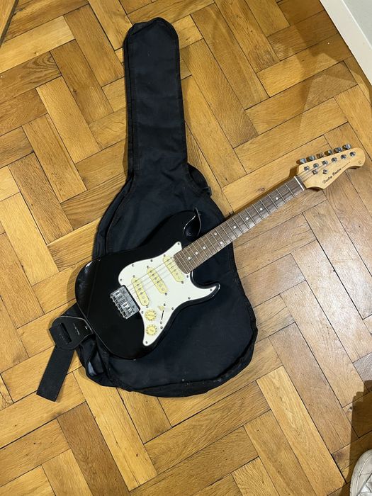 Gitara elektryczna Harley Benton + pokrowiec