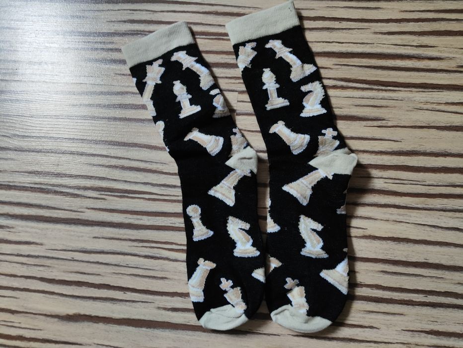 Skarpety figury szachowe