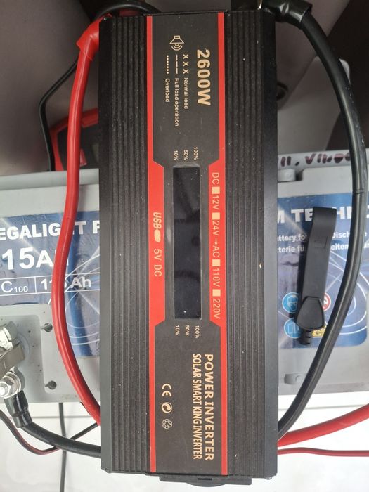 Інвертор 2600w., інвектор, перетворювач напруги.